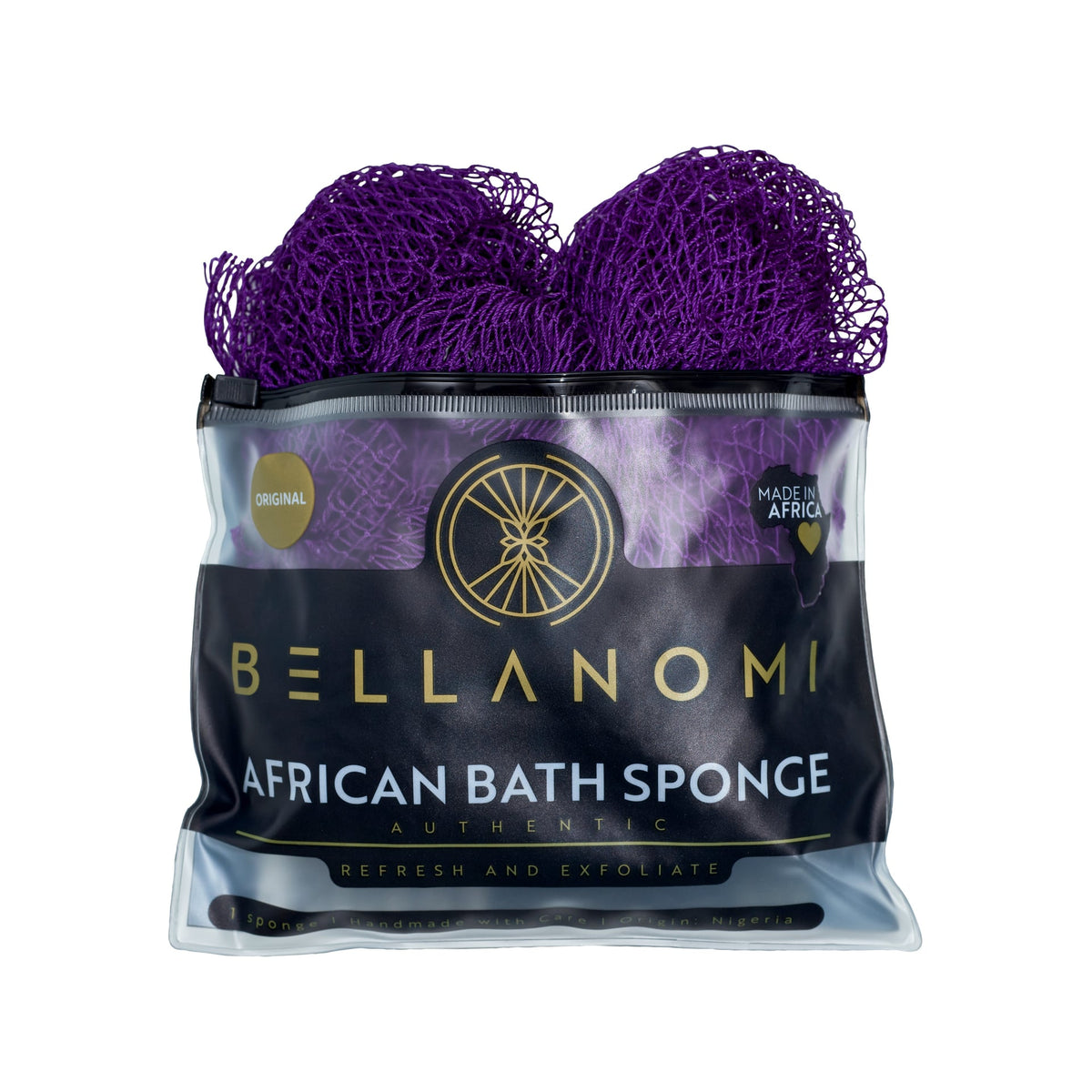 African Net Sponge Home & Travel Set 2 Pack | Full Size + Mini