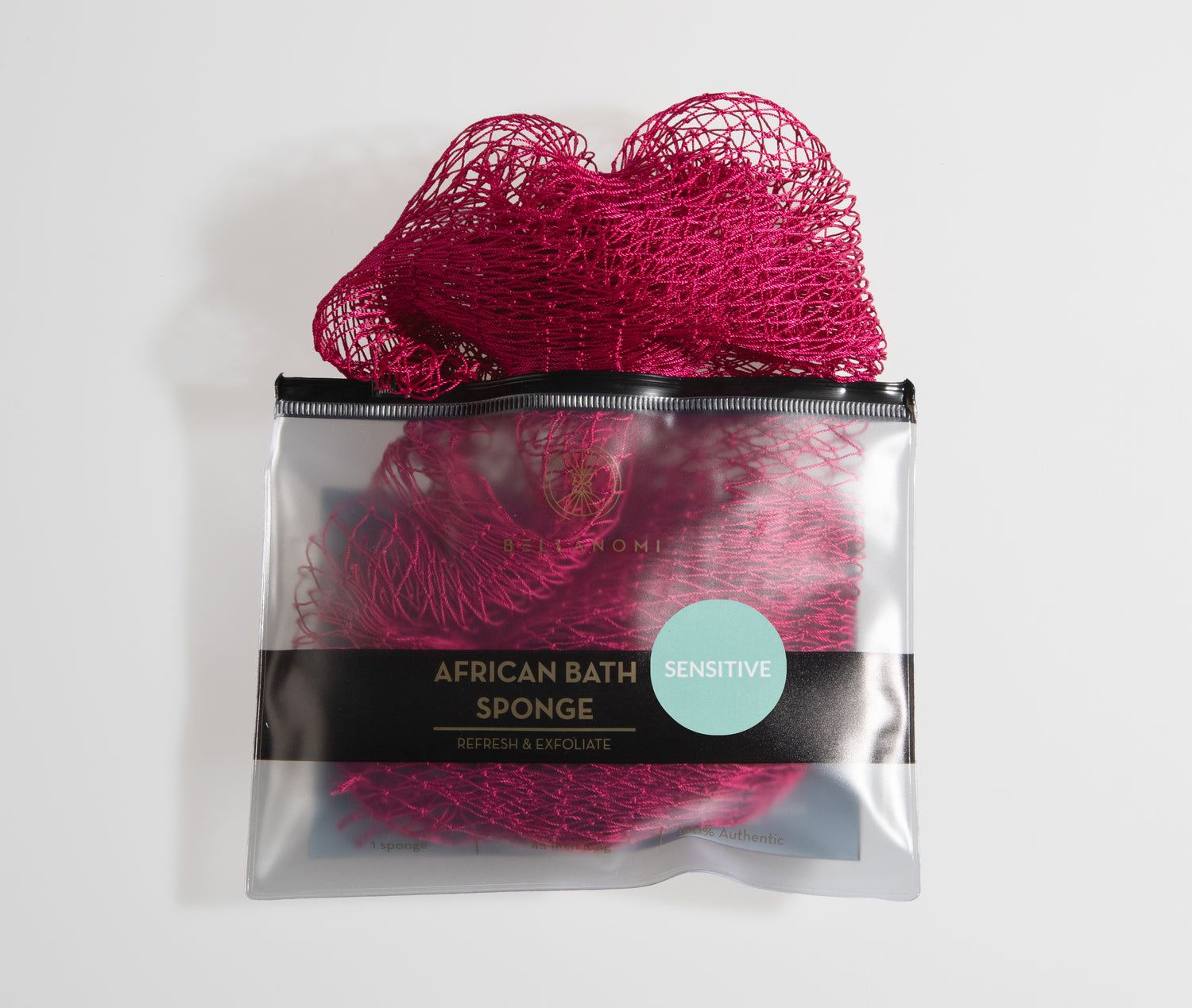 African Exfoliating Net Sponge (FOR SENSITIVE SKIN) 45" Long