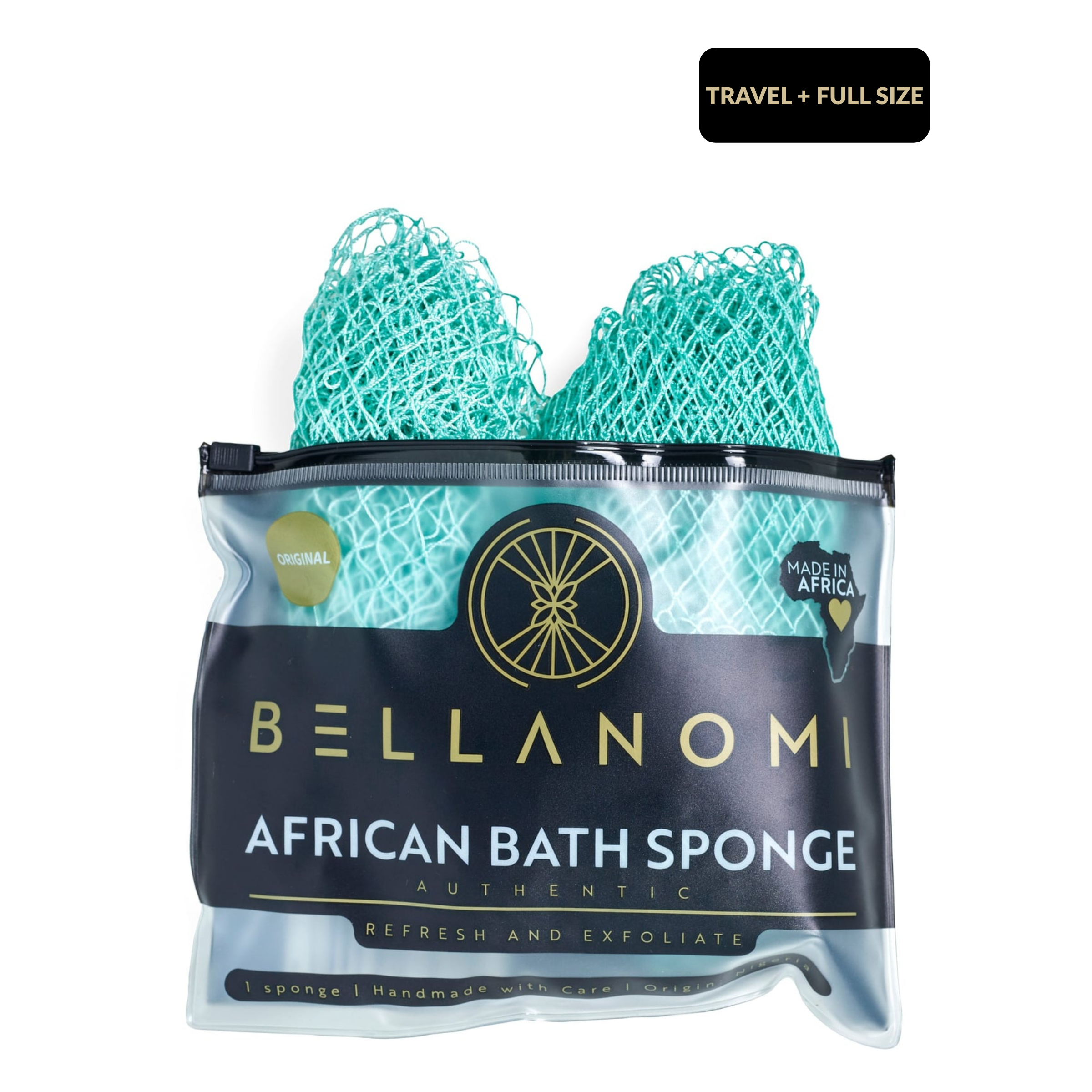 Face & Body Exfoliating Net Sponge Set - Soft + Classic