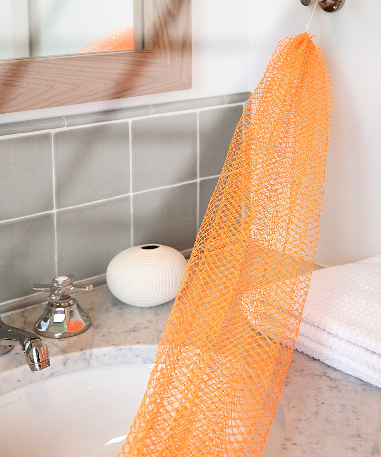 African Exfoliating Net Sponge 45" Long Limited Collection