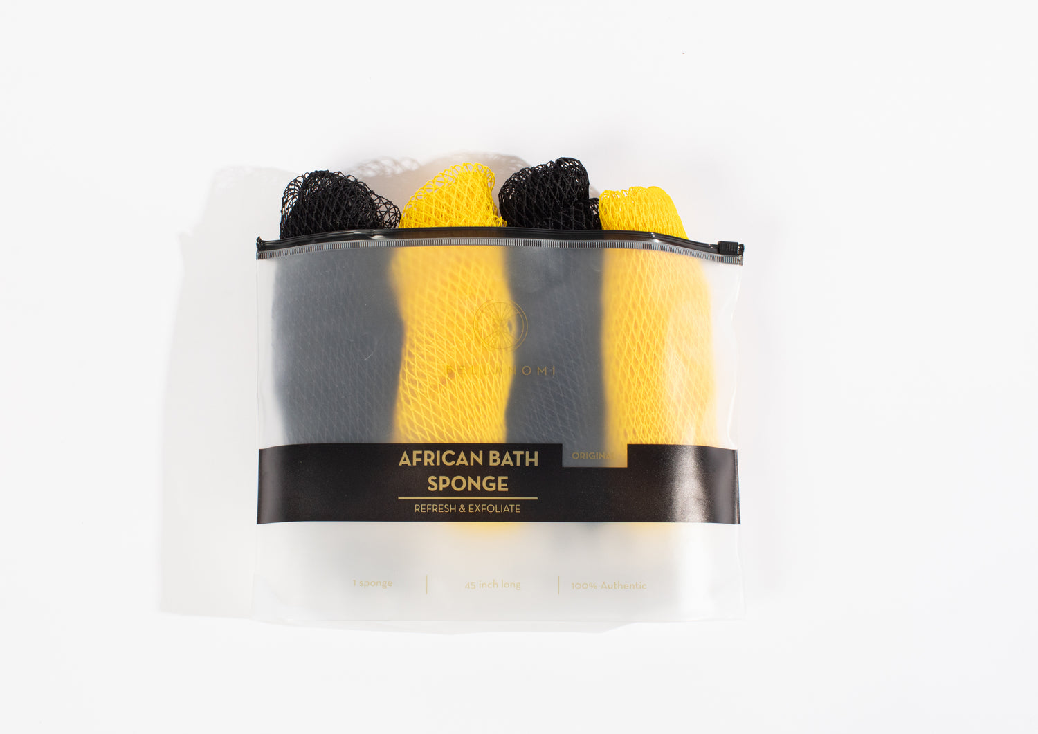 4-Piece African Exfoliating Net Sponge Set