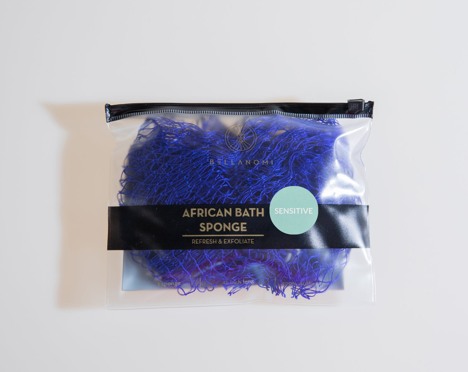 African Exfoliating Net Sponge (FOR SENSITIVE SKIN) 45" Long