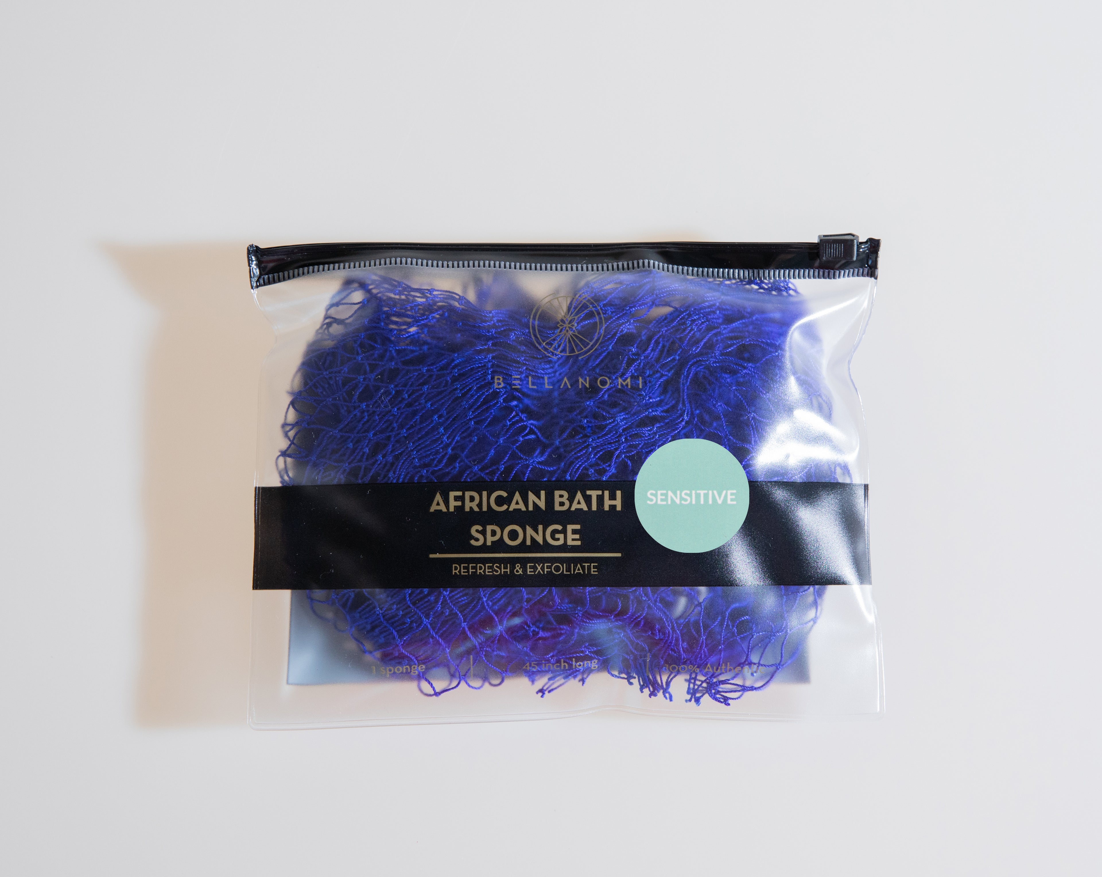 African Exfoliating Net Sponge (FOR SENSITIVE SKIN) 45" Long