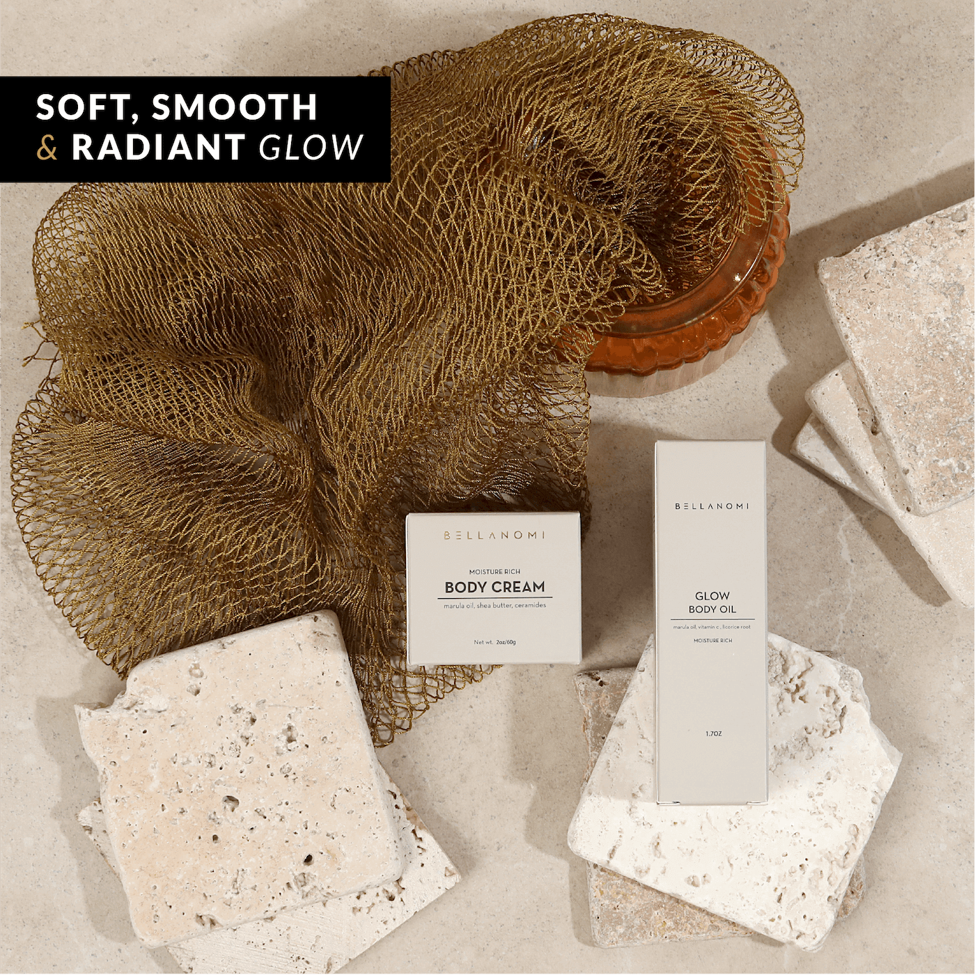 Hydrate + Glow Body Care Mini Travel Set