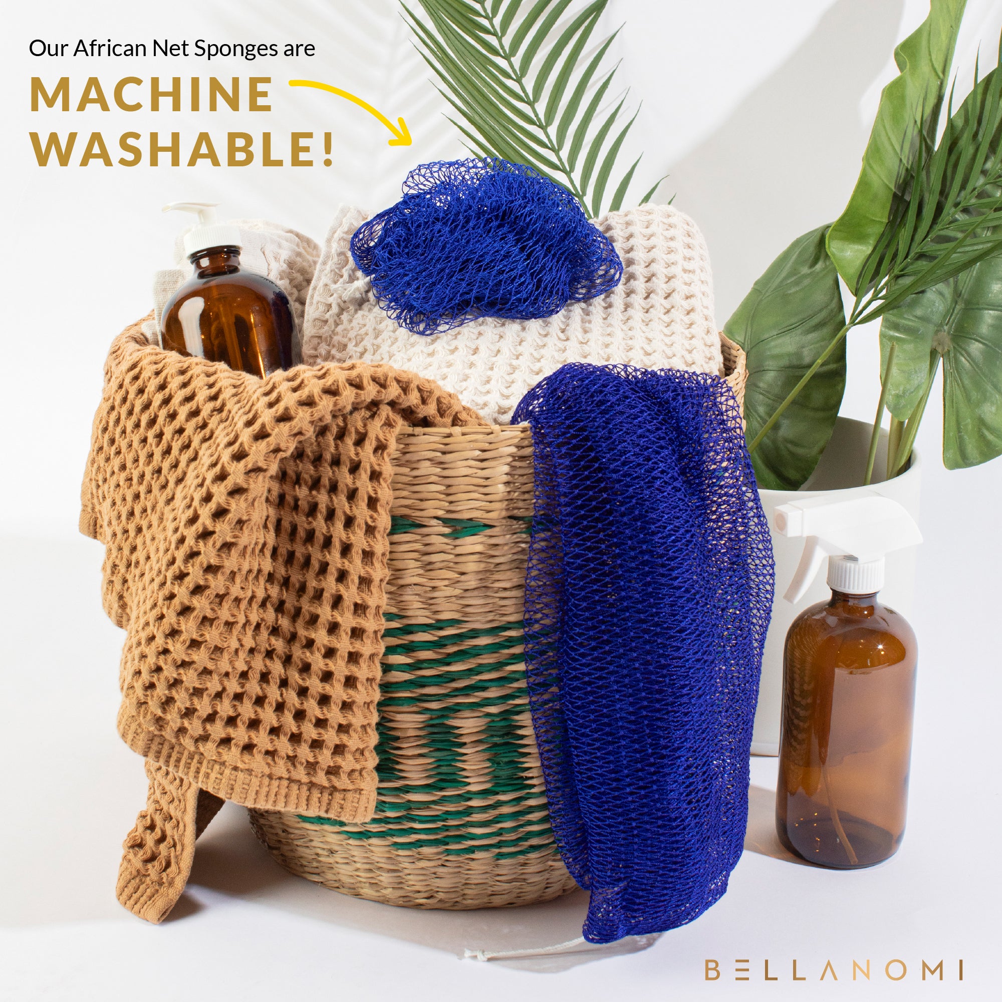 10-Pack African Exfoliating Net Sponges Variety Box