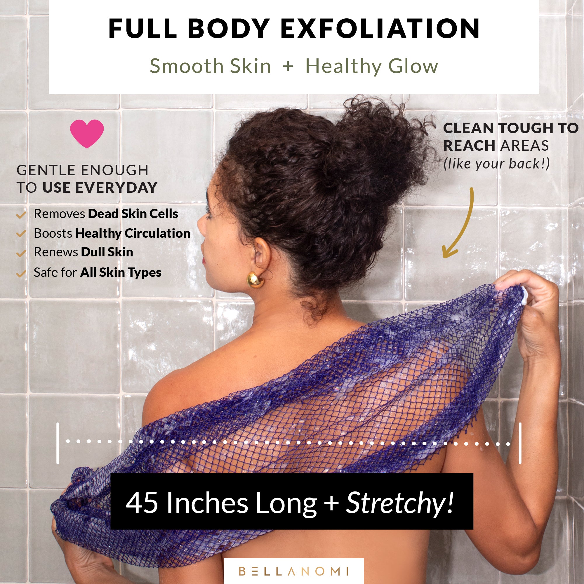 10-Pack African Exfoliating Net Sponges Variety Box