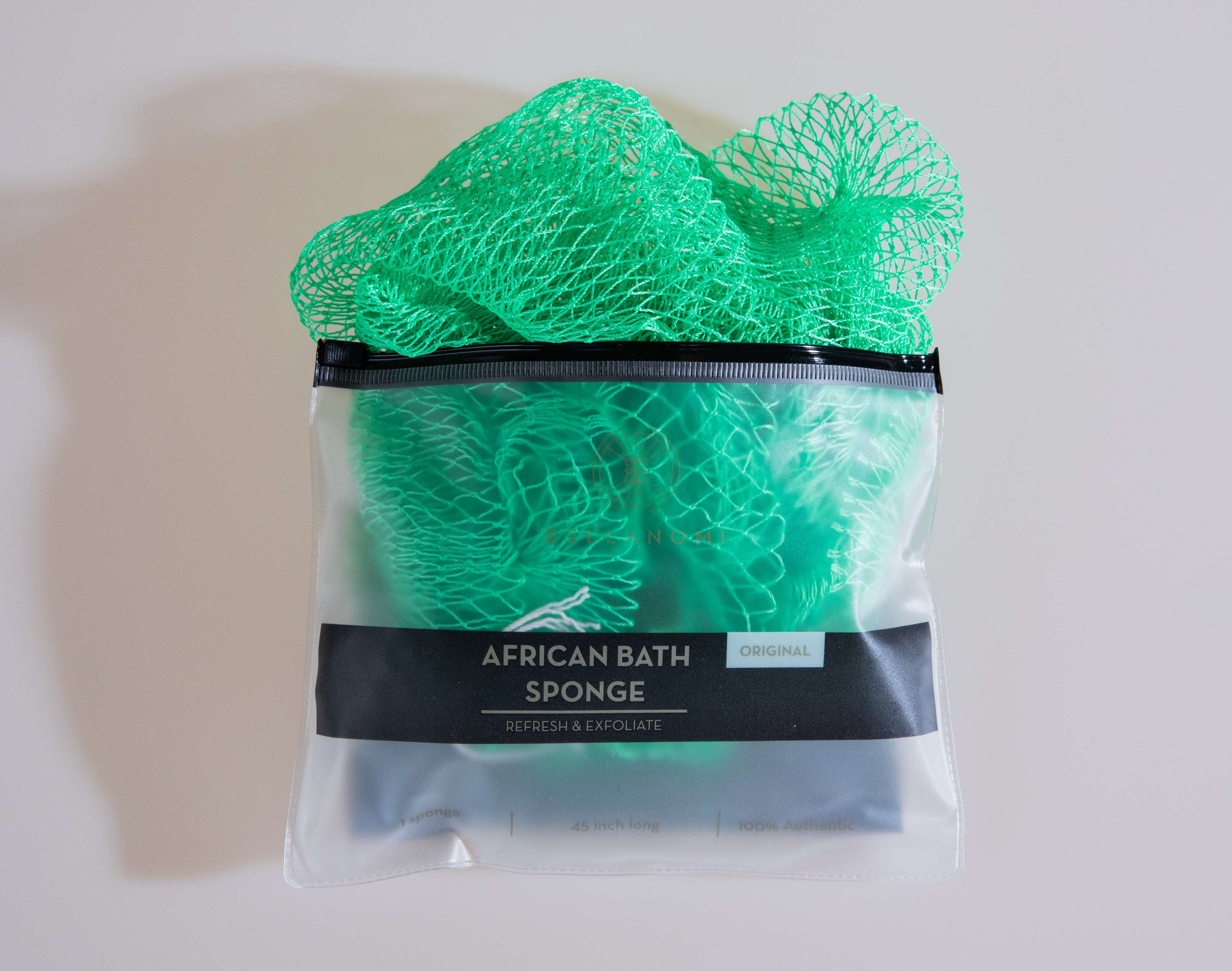 African Exfoliating Net Sponge 45" Long