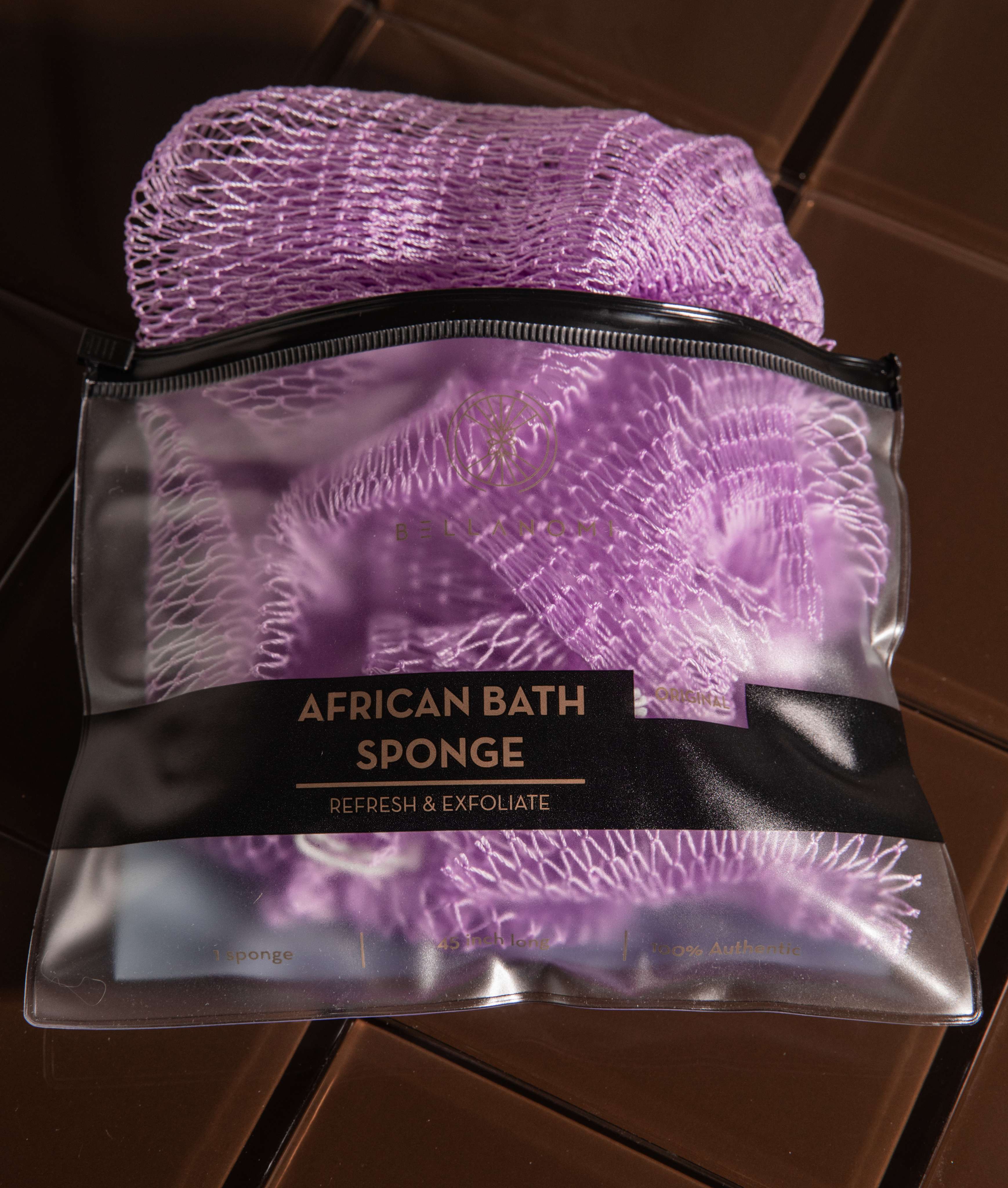 African Exfoliating Net Sponge 45" Long