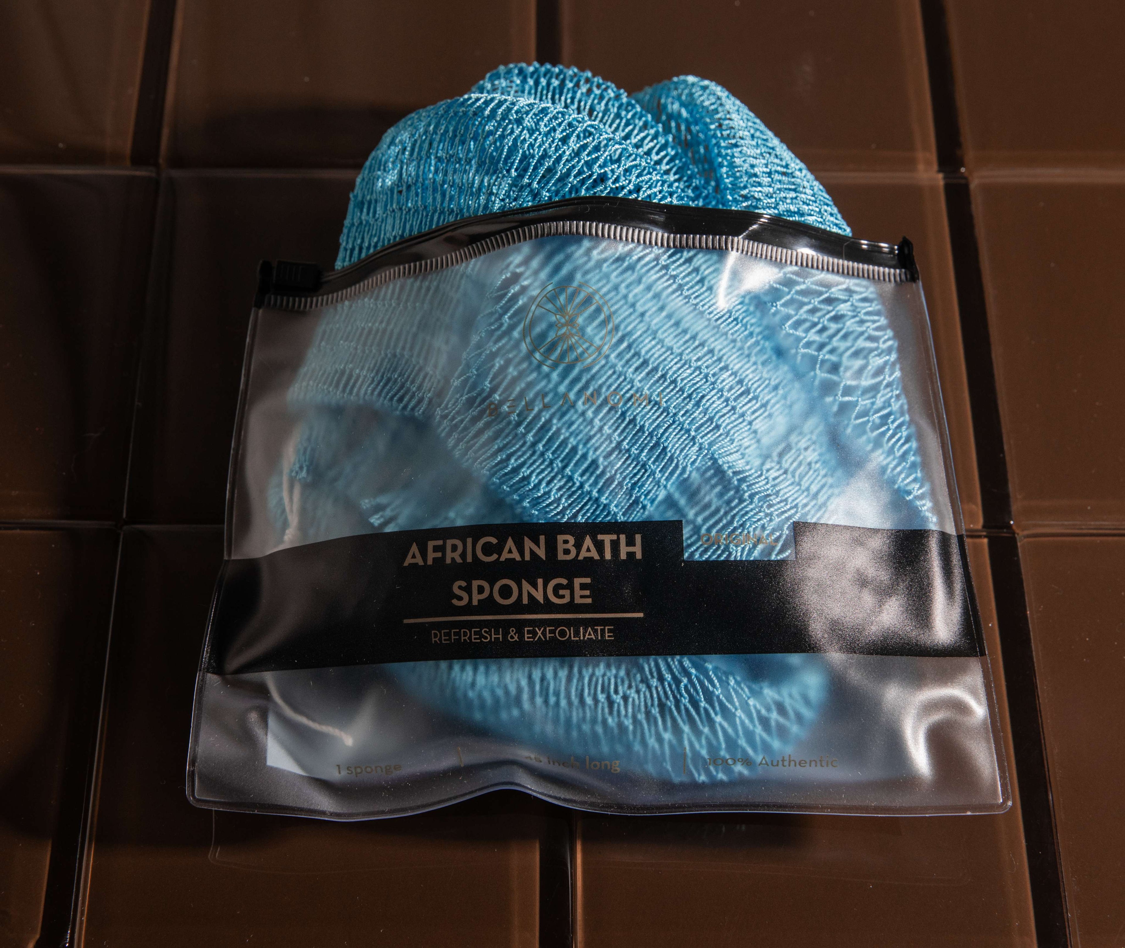 African Exfoliating Net Sponge 45" Long