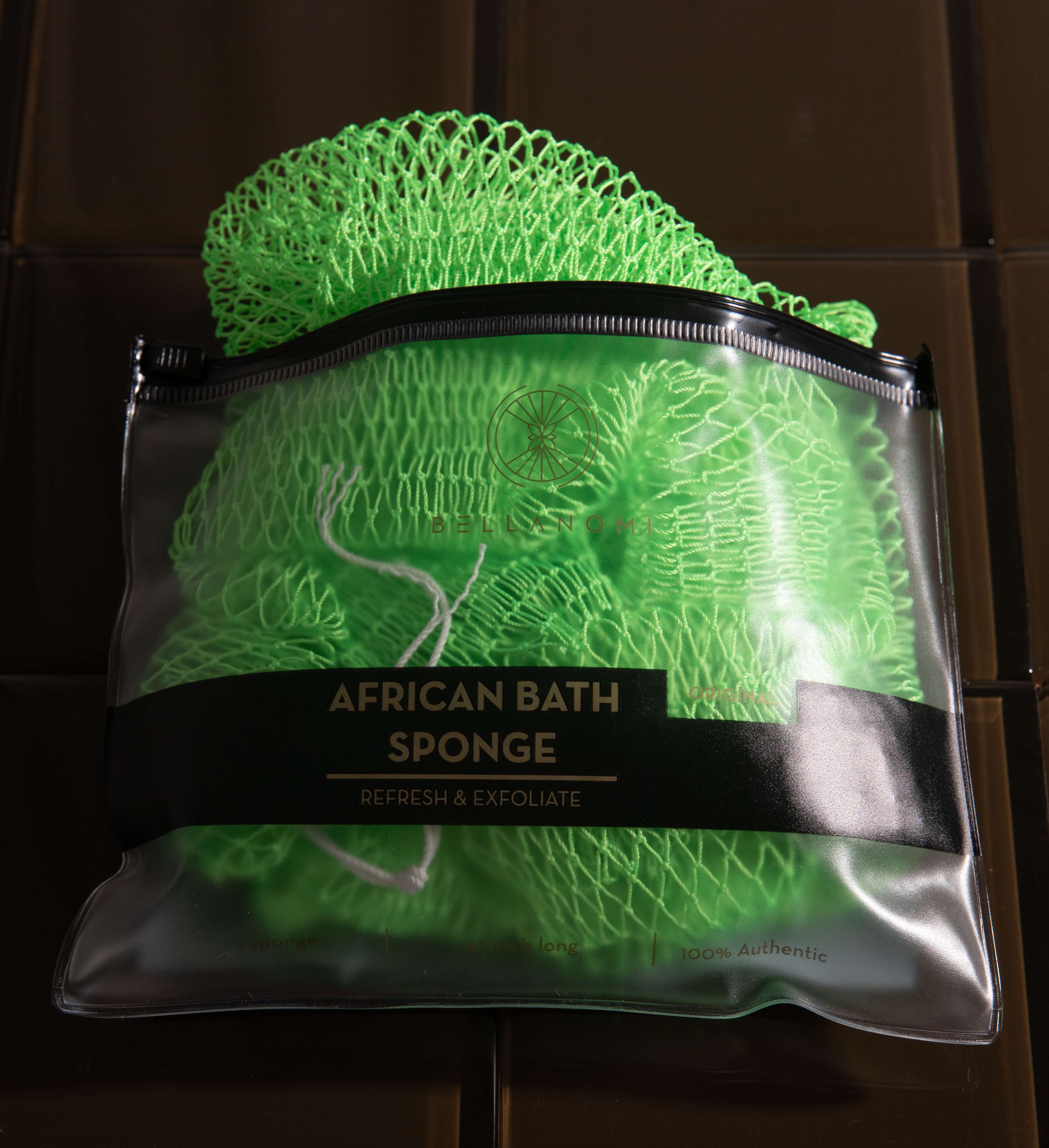 African Exfoliating Net Sponge 45" Long