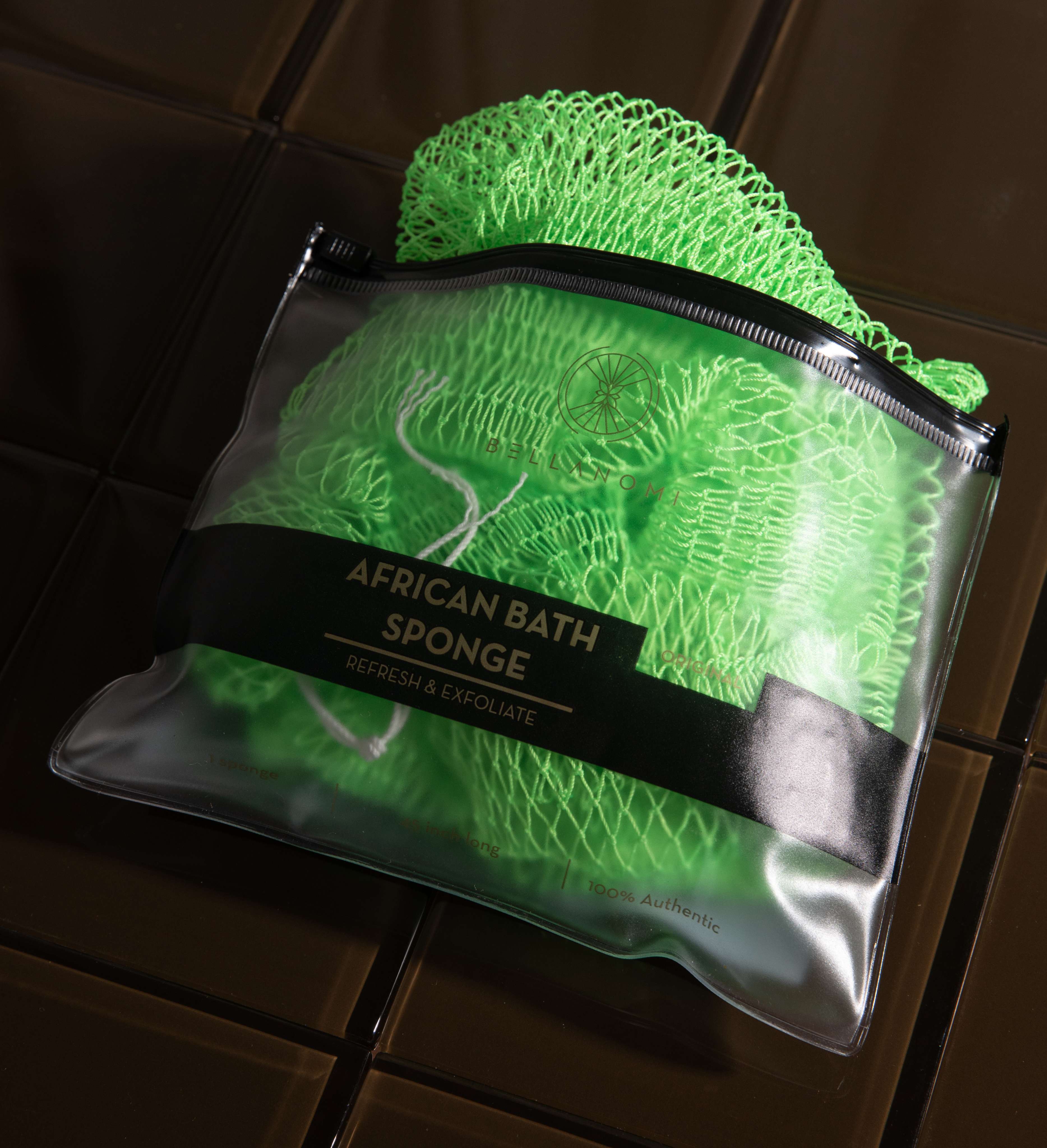 African Exfoliating Net Sponge 45" Long