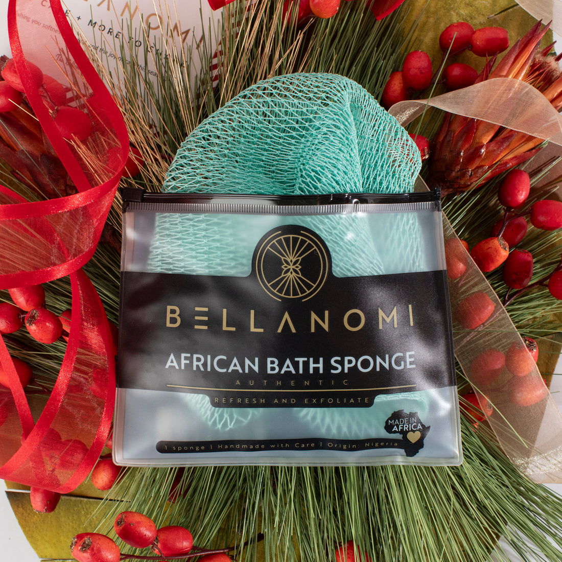 Build Your African Net Sponge Holiday Box