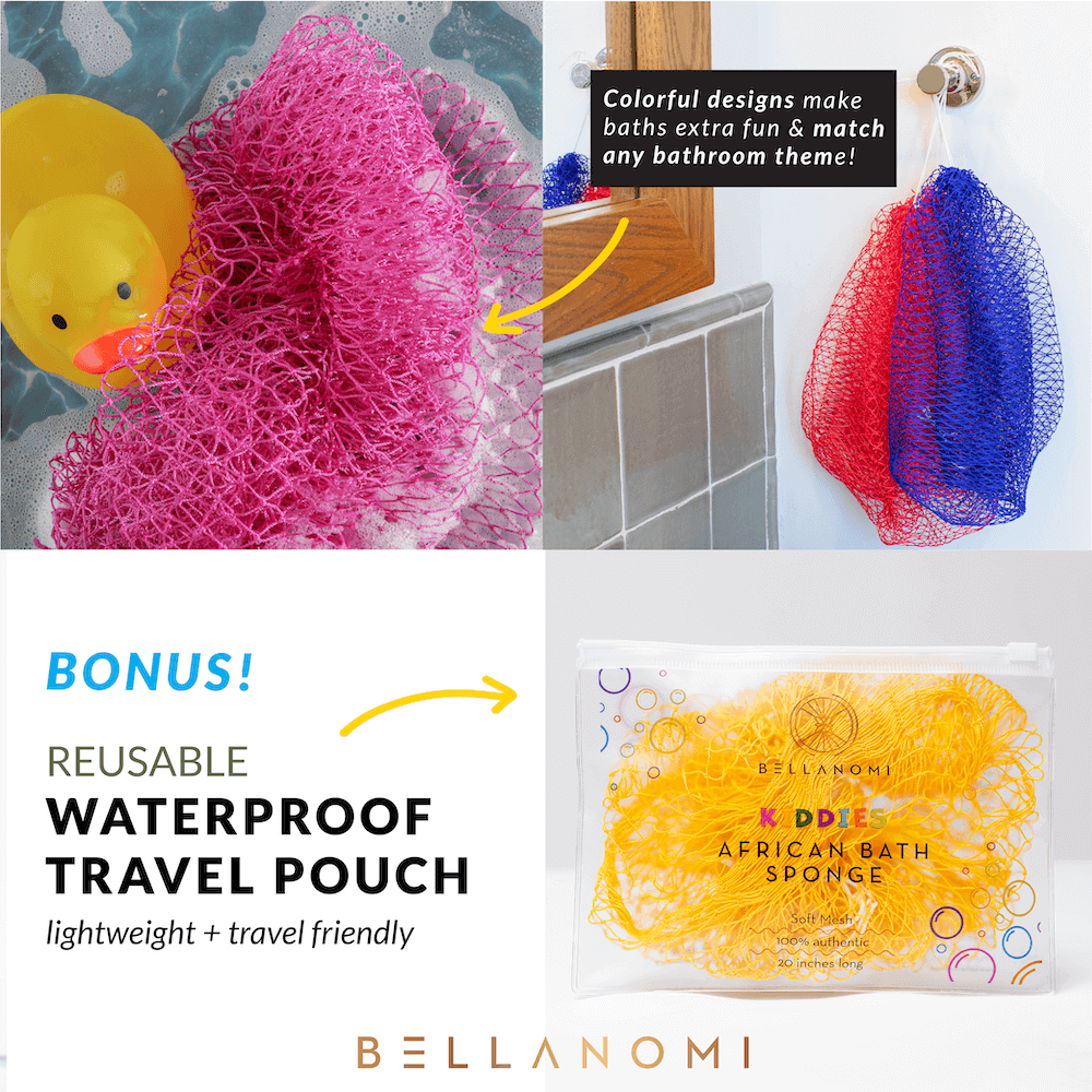 Kiddies African Bath Sponge 20"