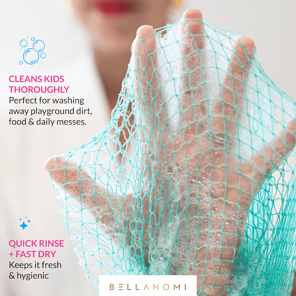 Kiddies African Bath Sponge 20" - Soft Texture