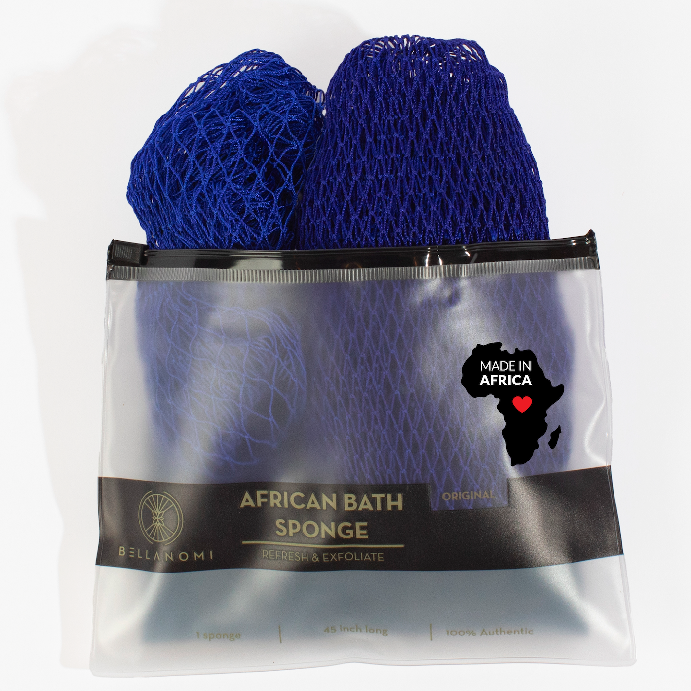 Bellanomi Face & Body Exfoliating Net Sponge Duo