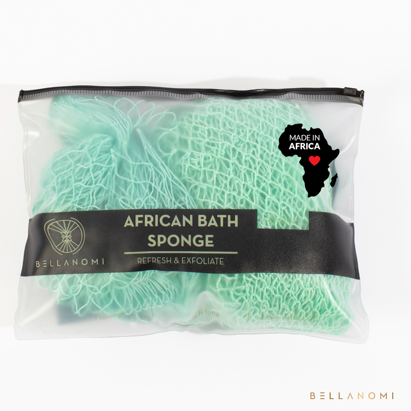 Bellanomi Face & Body Exfoliating Net Sponge Duo