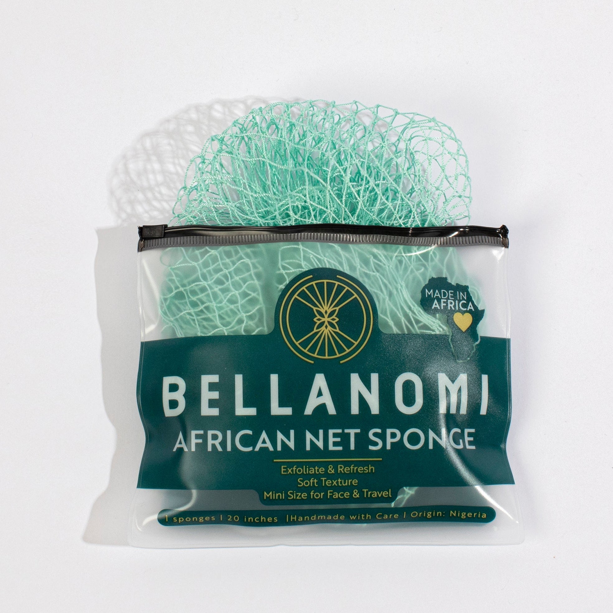Bellanomi Mini Net Sponge seafoam