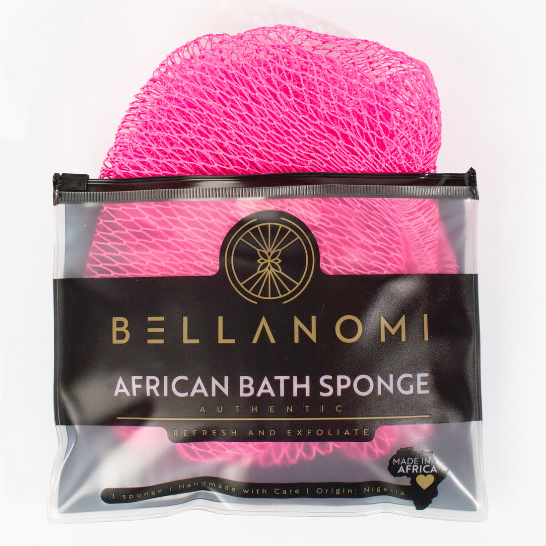 African Exfoliating Net Sponge 45" Long Limited Collection - Cupid Edition
