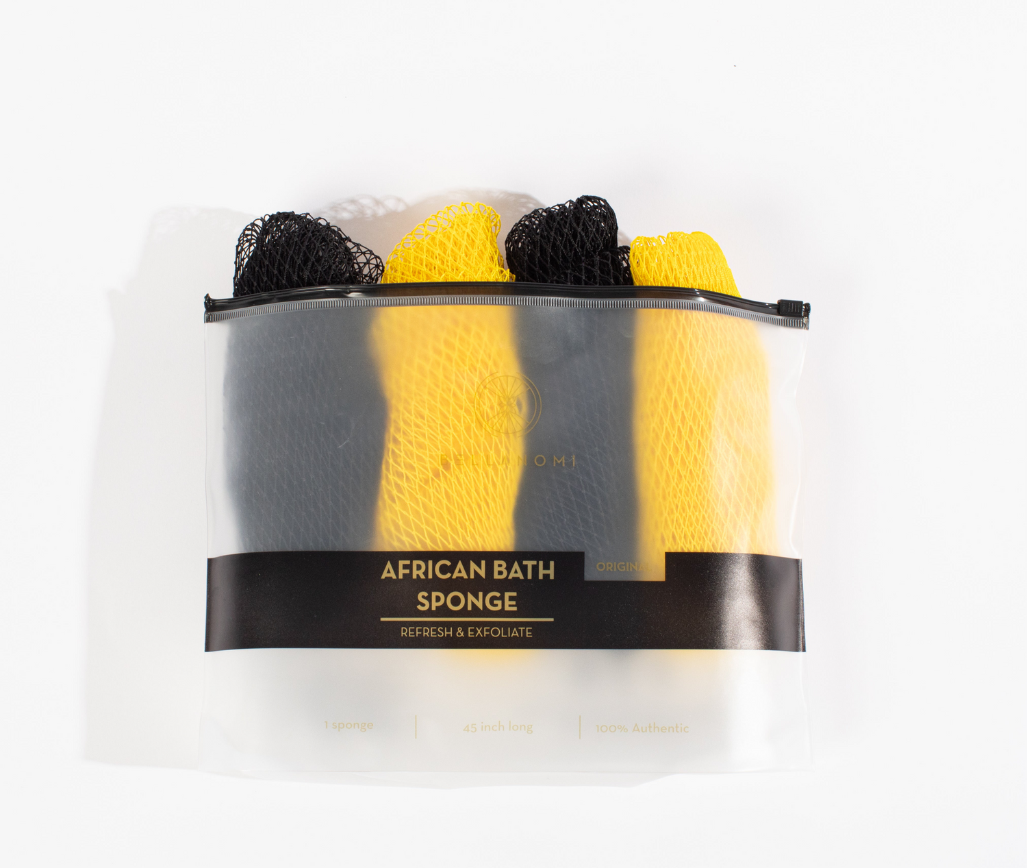 4-Piece African Exfoliating Net Sponge Set