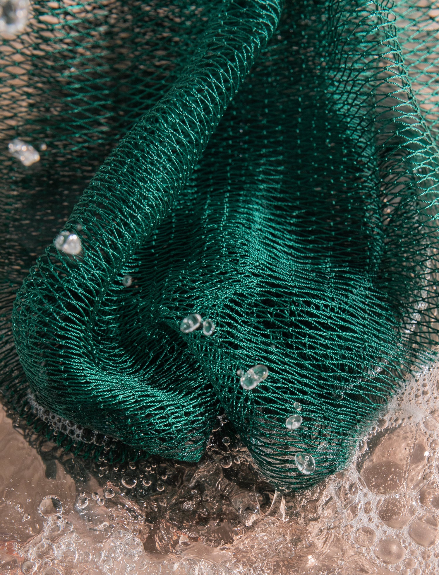 authentic Emerald green African net sponge 