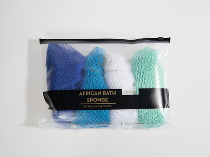 PICK YOUR BUNDLE 4PCS African Exfoliating Net Sponge