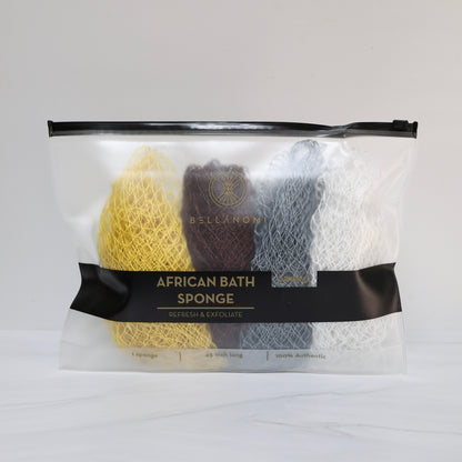 PICK YOUR BUNDLE 4PCS African Exfoliating Net Sponge for SENSITIVE SKIN