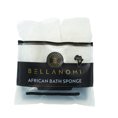 Triple Texture African Net Sponge Bundle