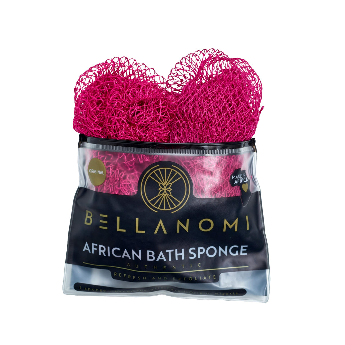 African Net Sponge Home &amp; Travel Set 2 Pack | Full Size + Mini