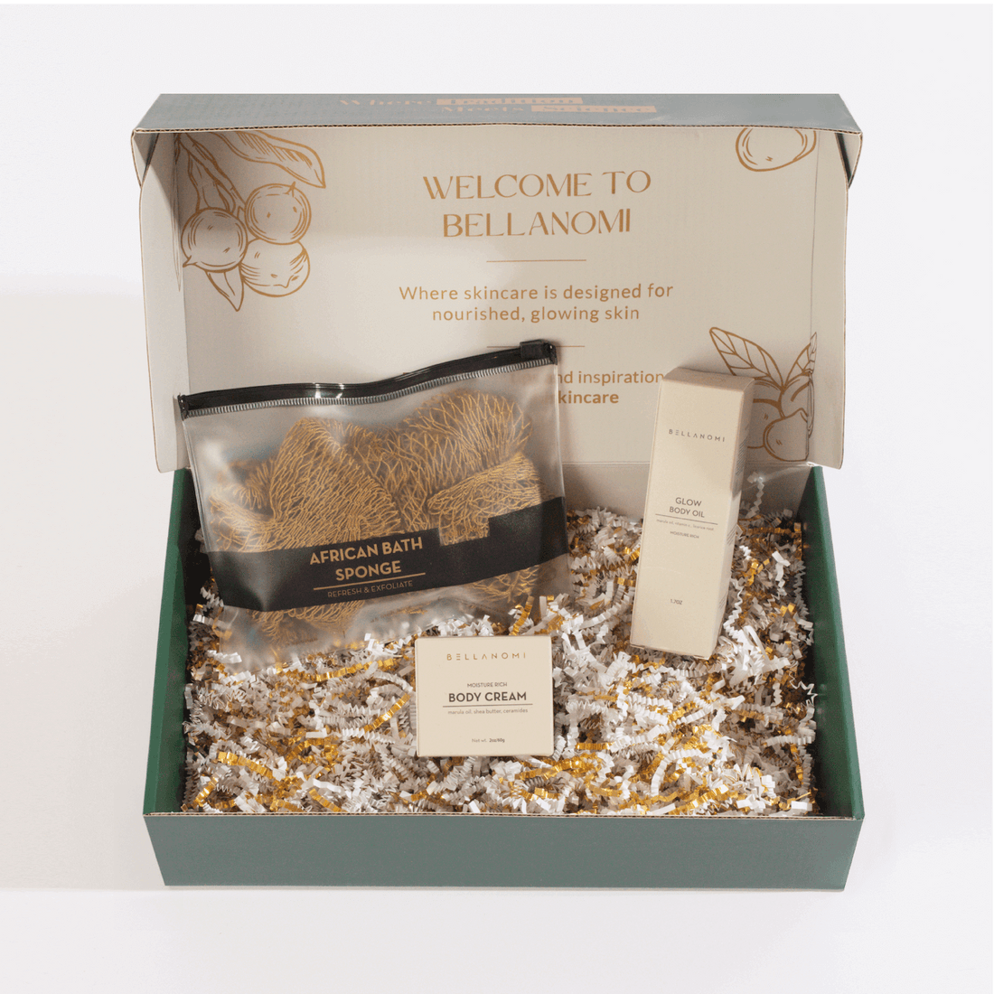 Bellanomi Hydrate + Glow Body Care Mini Travel Set