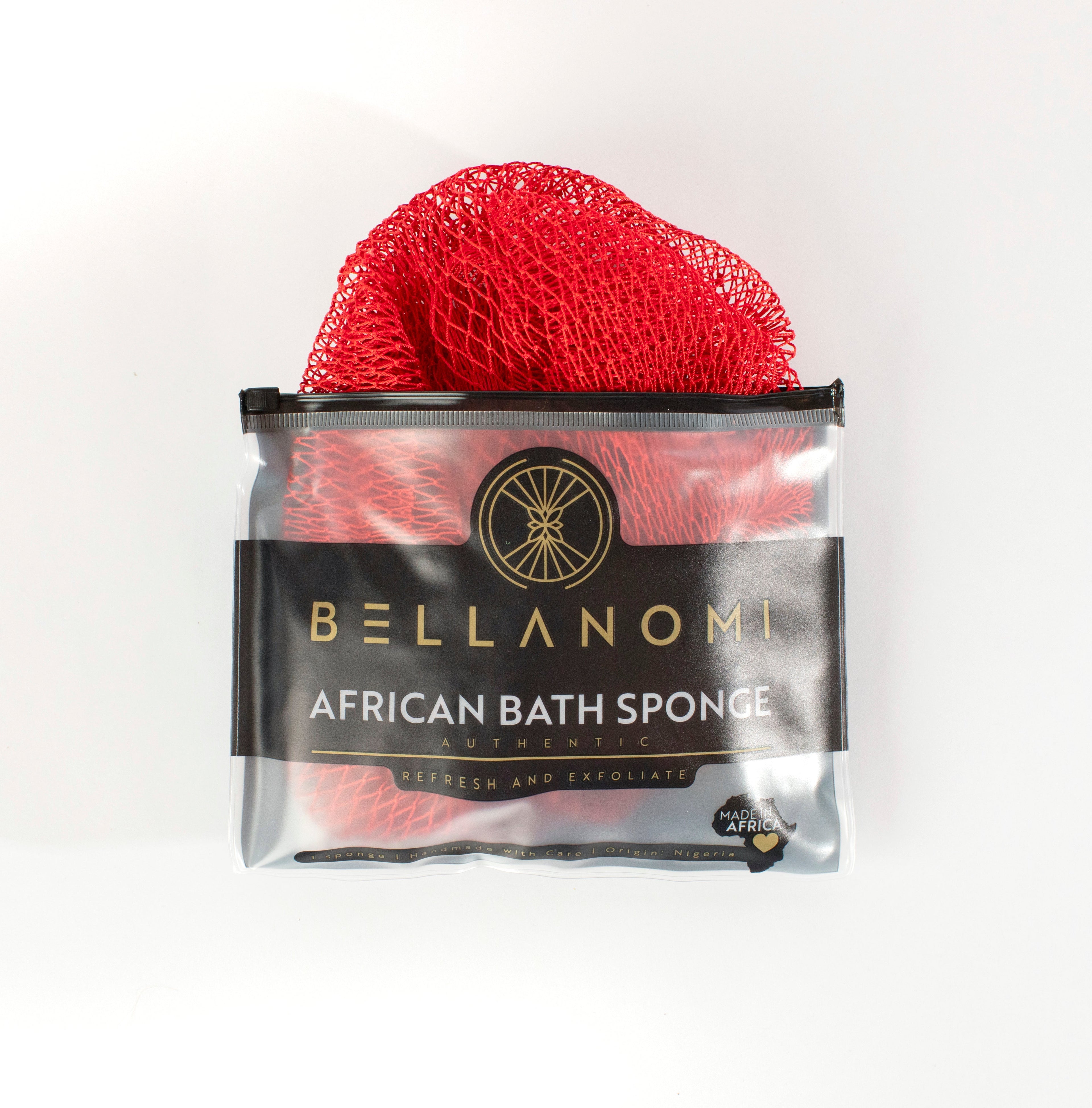 African Exfoliating Net Sponge 45&quot; Long Limited Collection