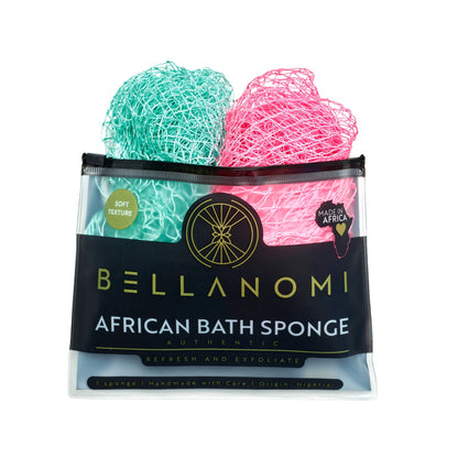 2 Pack African Net Sponge - Soft Texture