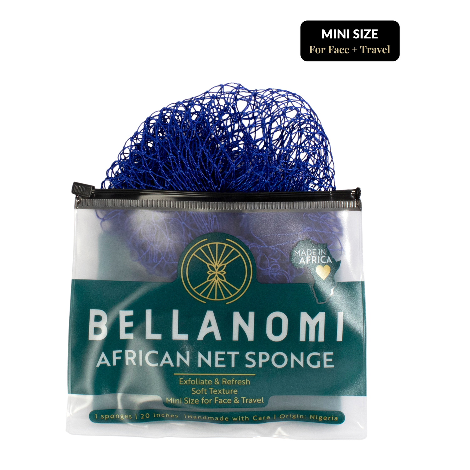 Mini African Net Sponge (Travel Size)
