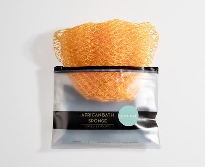 African Exfoliating Net Sponge (FOR SENSITIVE SKIN) 45&quot; Long