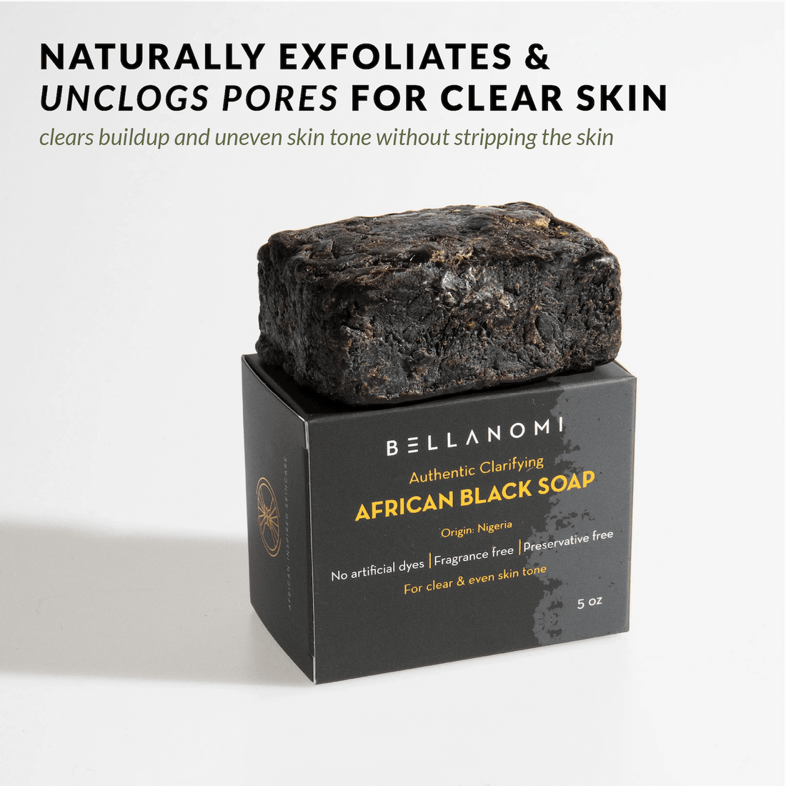 Clarifying African Black Soap