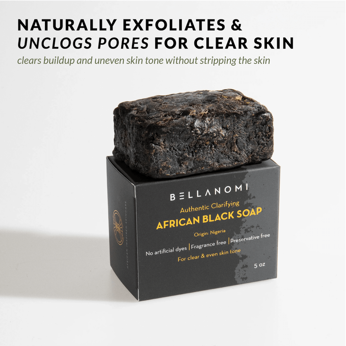 Clarifying African Black Soap