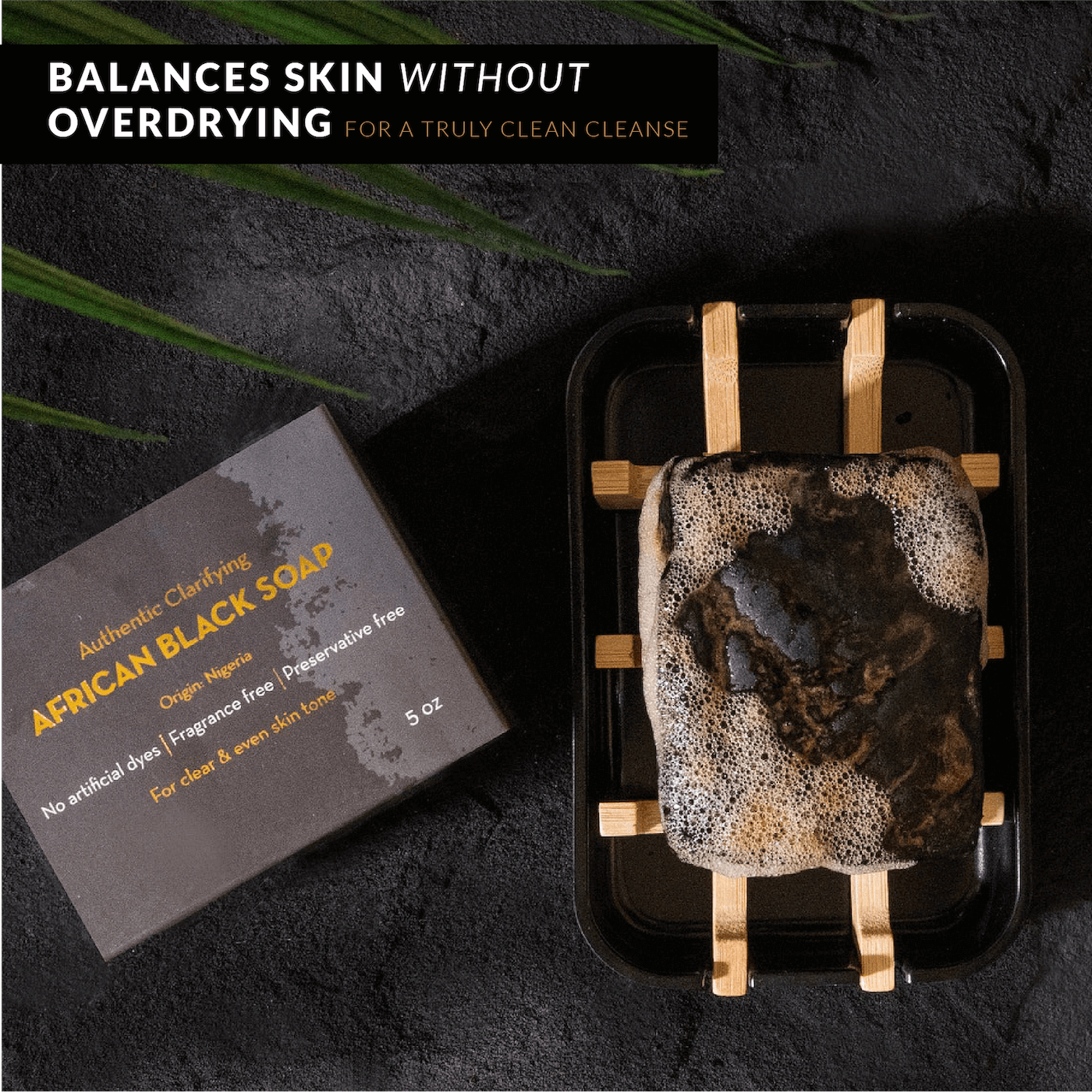 Clarifying African Black Soap