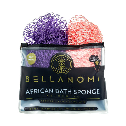 2 Pack African Net Sponge - Soft Texture