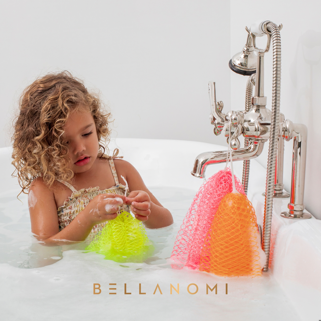 2-Pack Kiddies African Bath Sponge 20" - Soft Texture