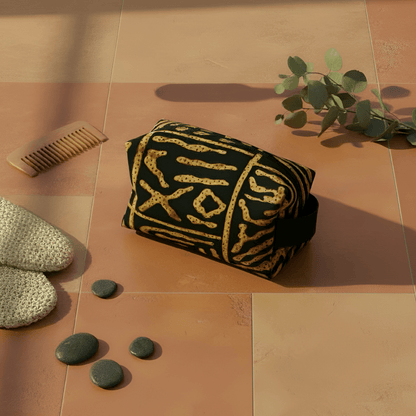 Handcrafted African Print Beauty Bag