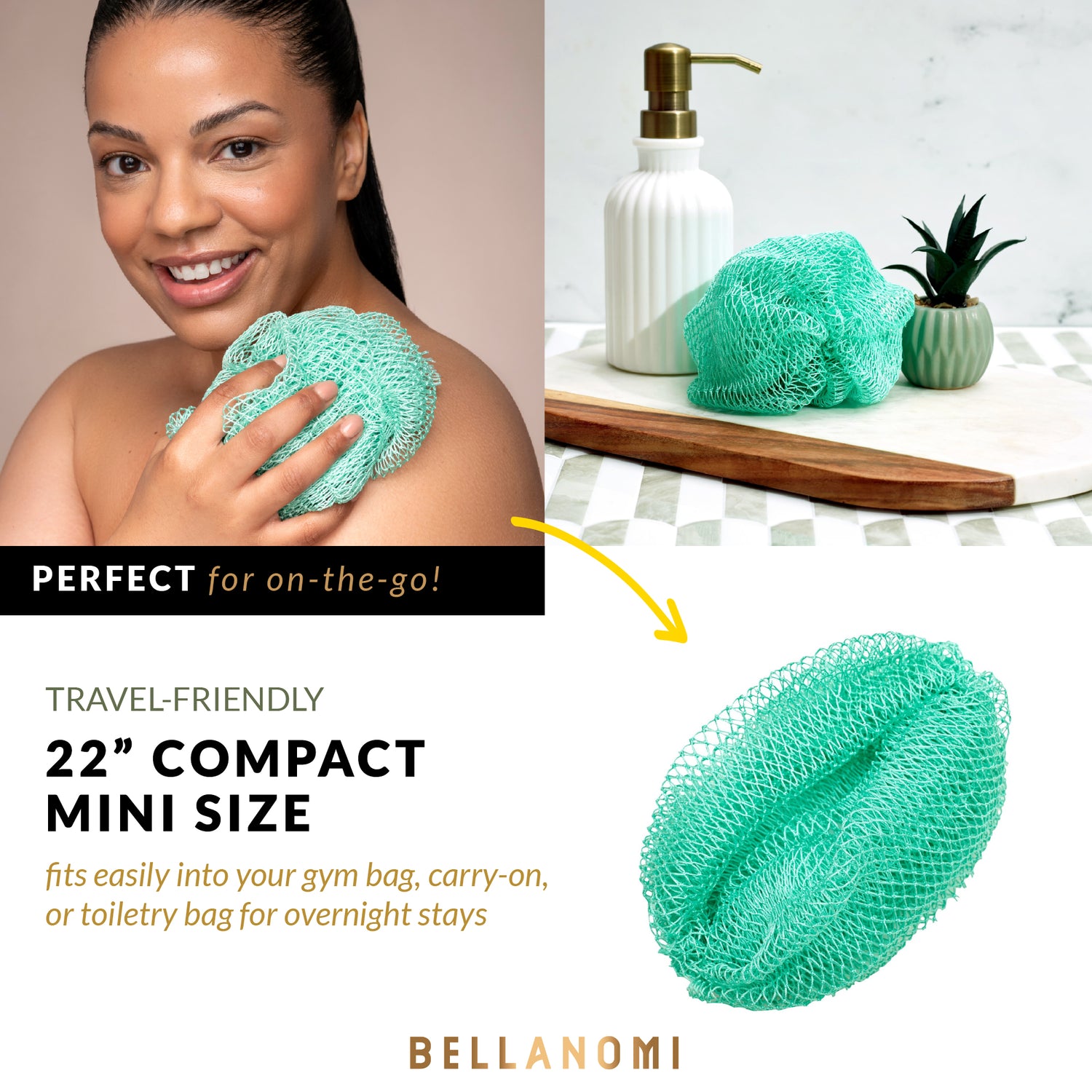 Mini African Net Sponge - Classic texture