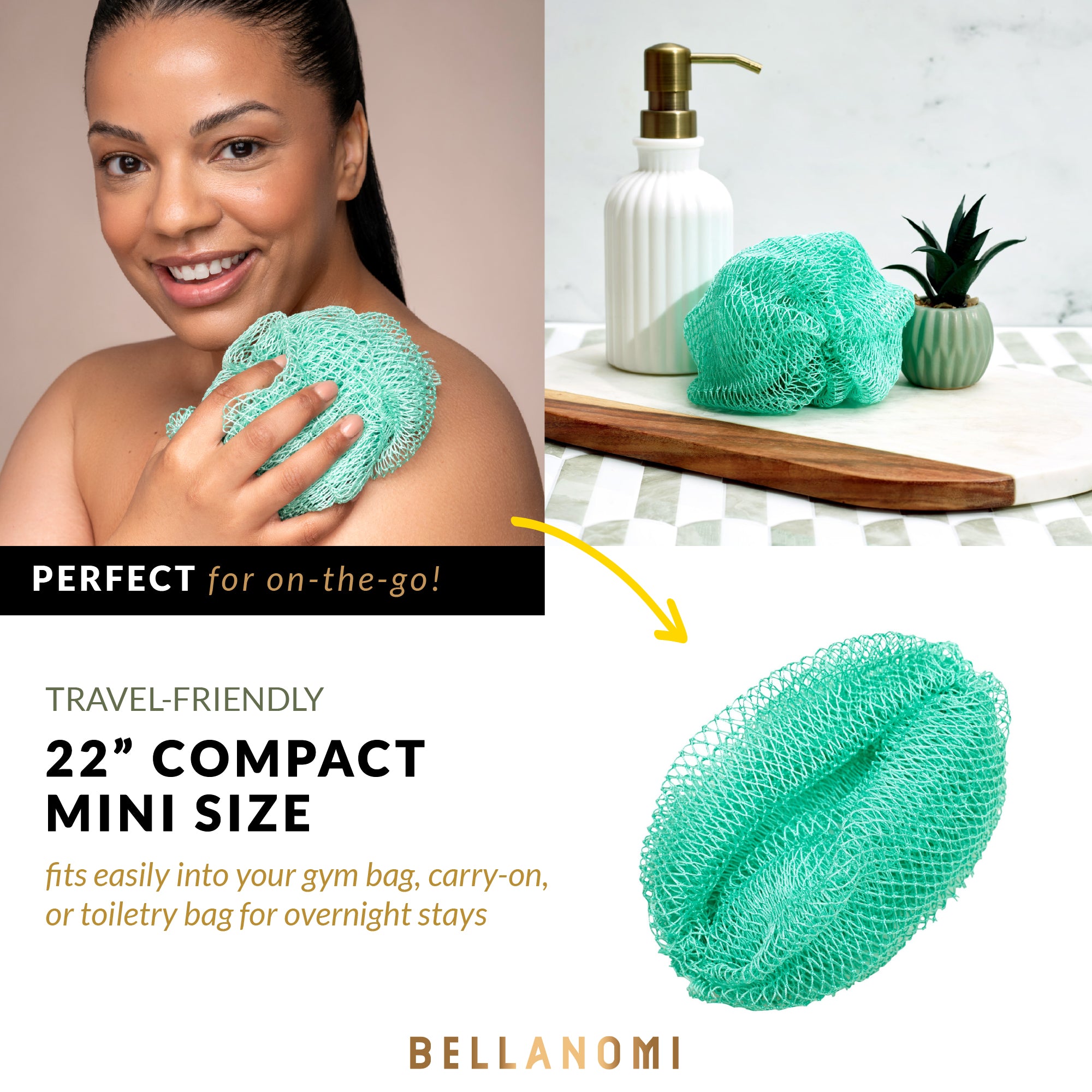 Mini African Net Sponge - Classic texture