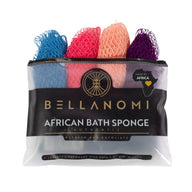 4-Pack African Exfoliating Net Sponge Soft Texture - Encanto