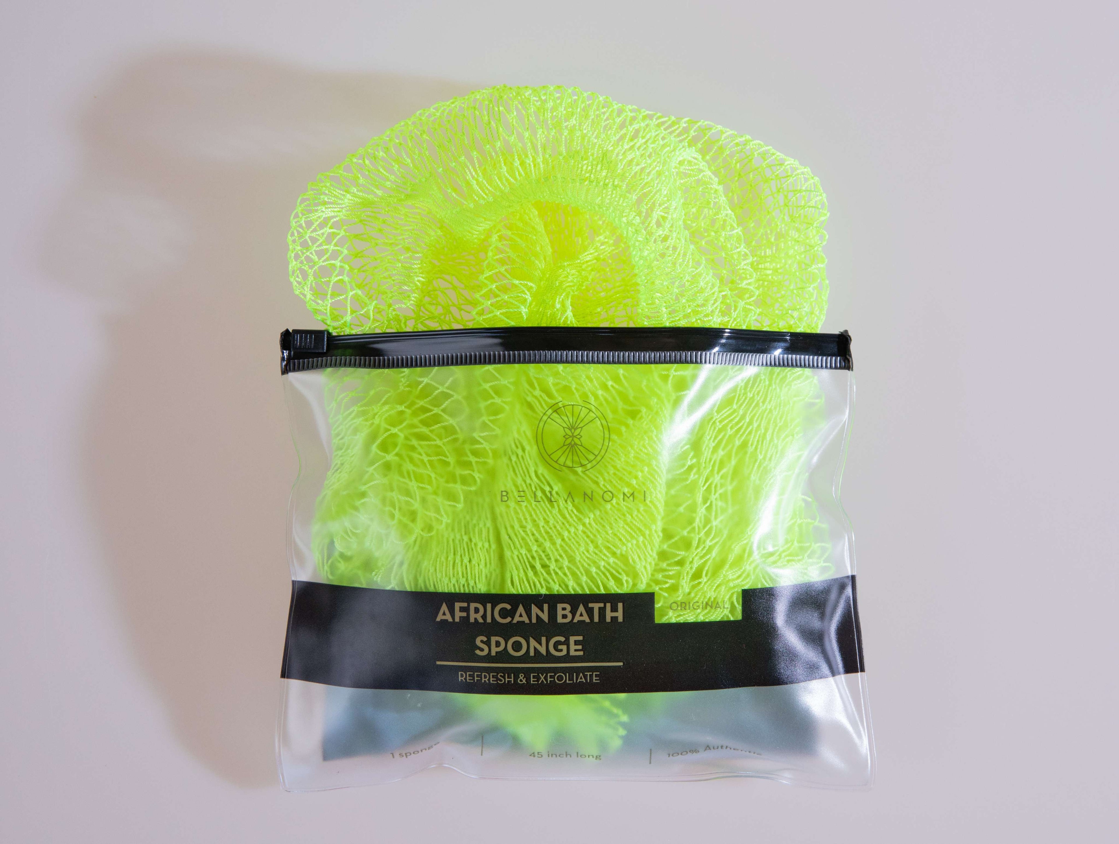 African Exfoliating Net Sponge 45 Inch Long