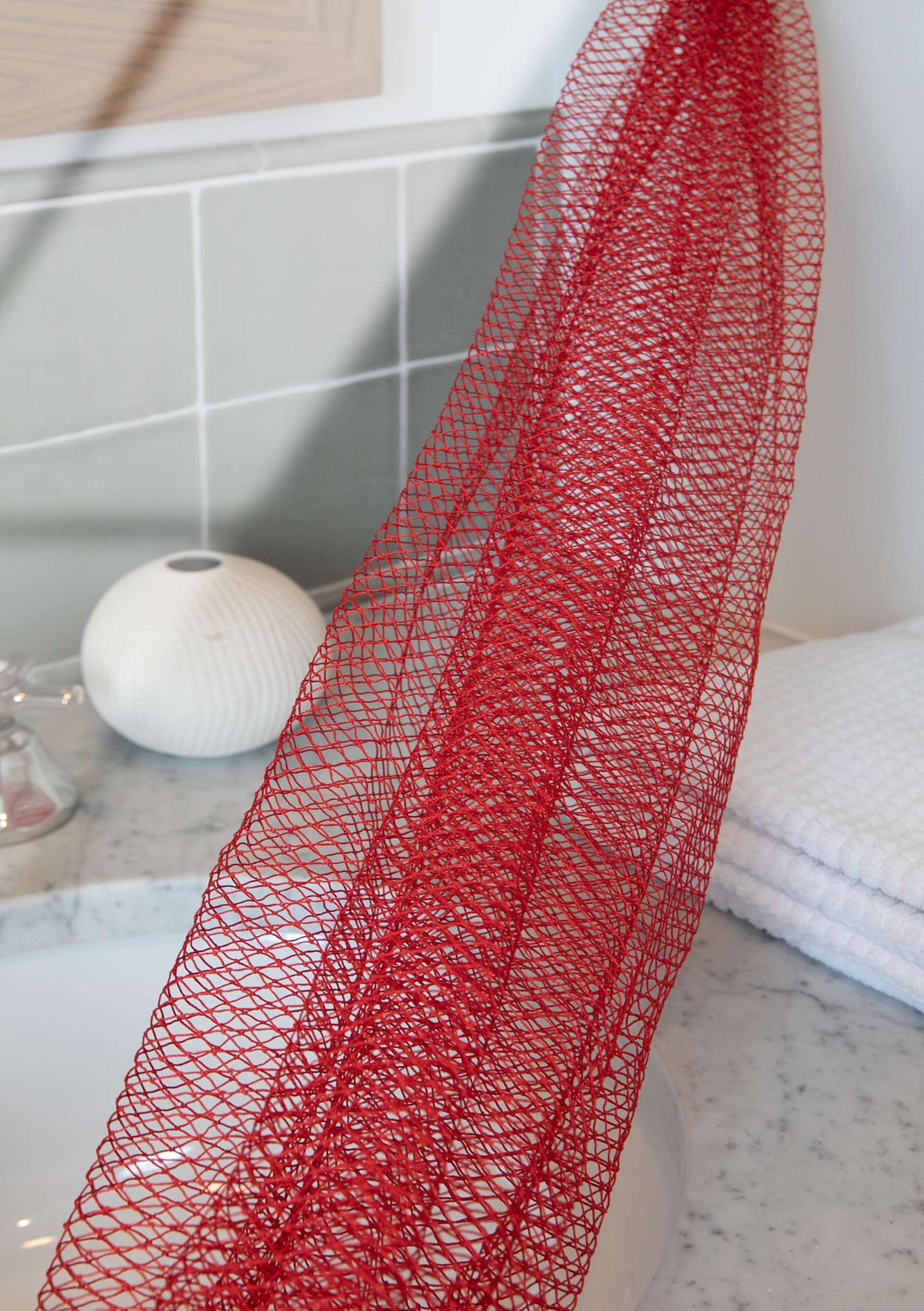 African Exfoliating Net Sponge 45&quot;