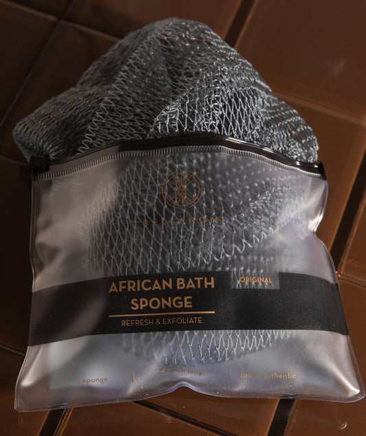 African Exfoliating Net Sponge 45" Long