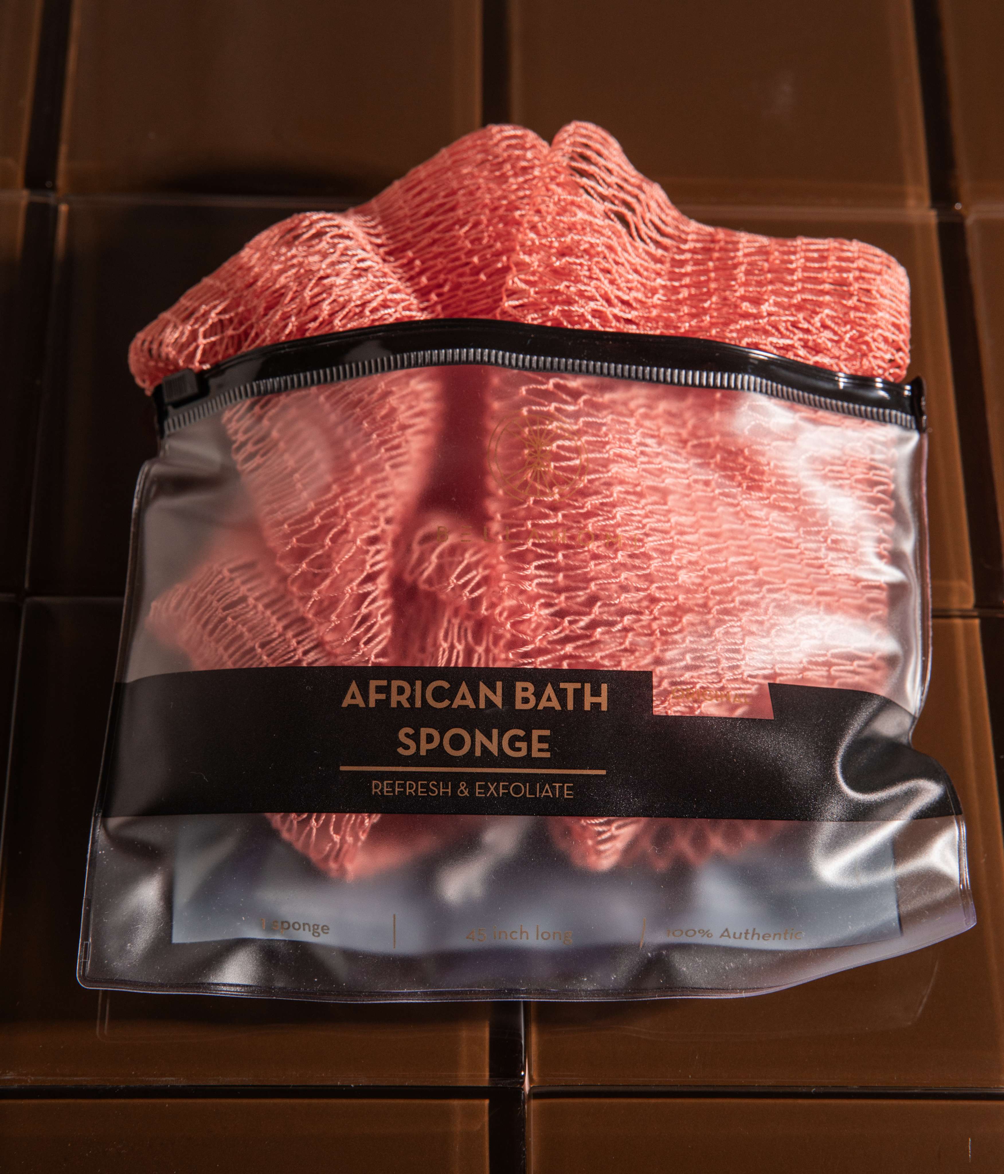 African Exfoliating Net Sponge 45&quot;