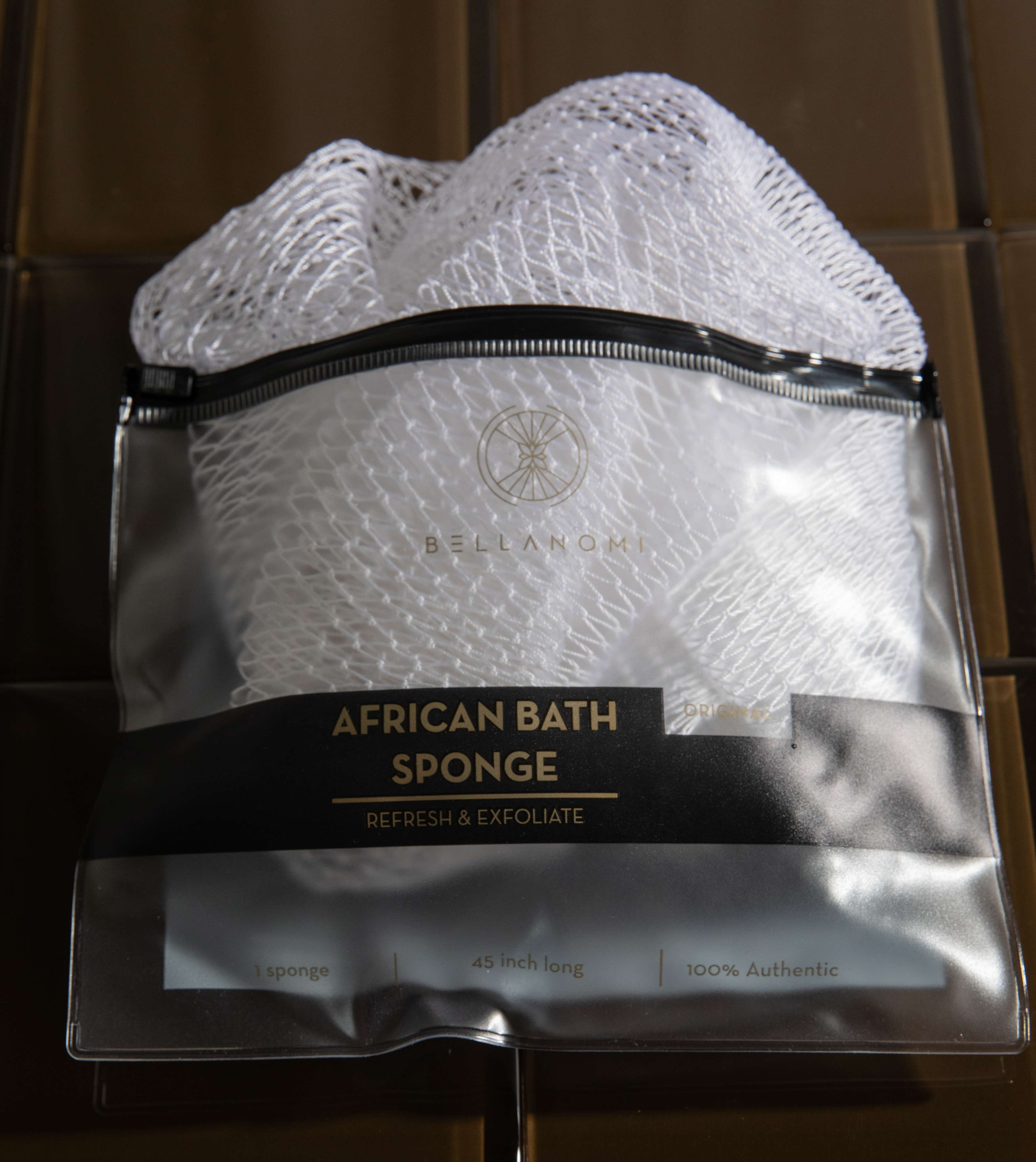 African Exfoliating Net Sponge 45&quot;