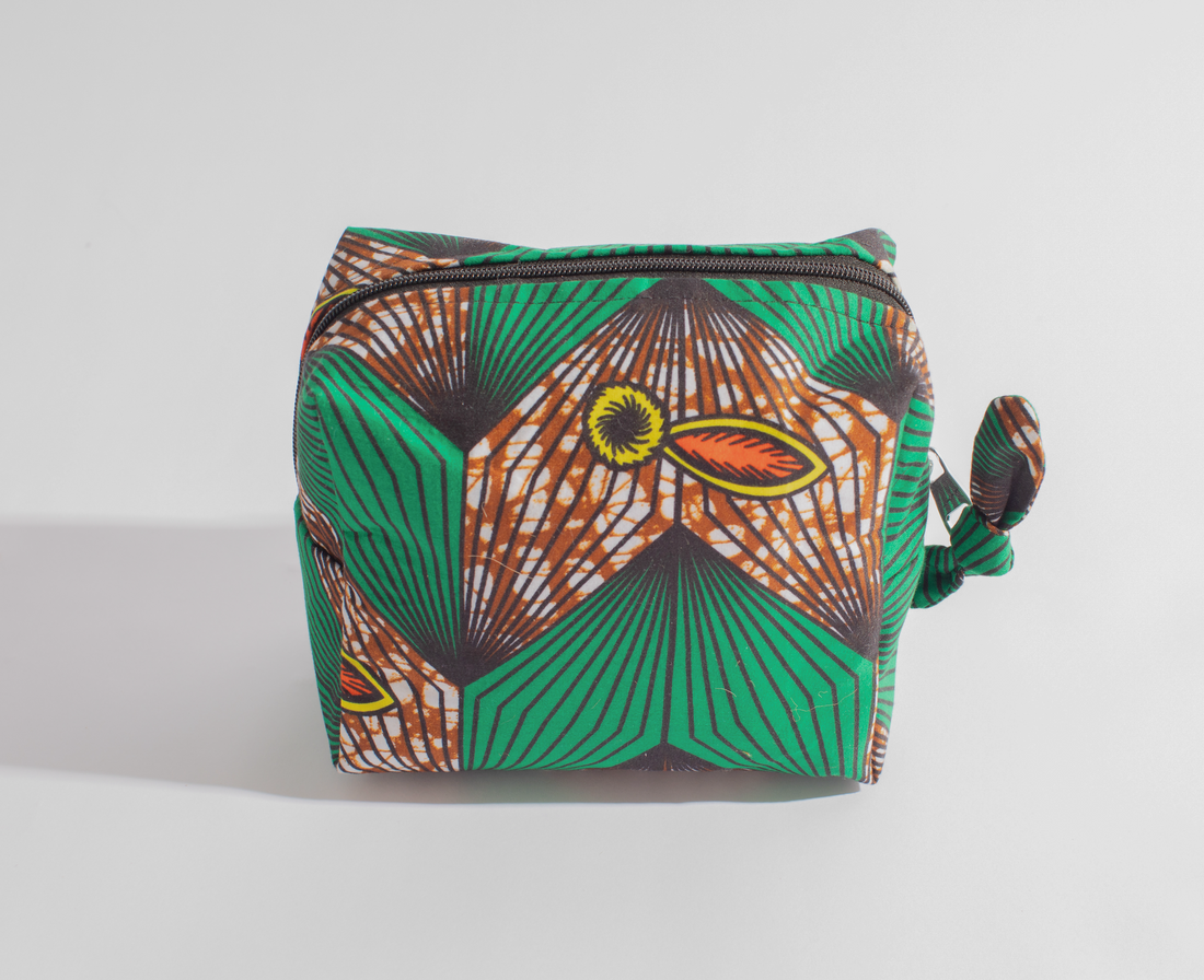 Ankara Cosmetic Bag