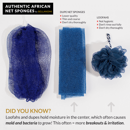 Kiddies African Bath Sponge 20" - Cupid Rose Pink