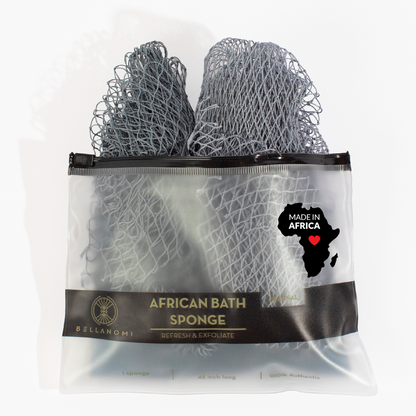 Bellanomi African Net Sponge + Mini Net Sponge Duo Pack